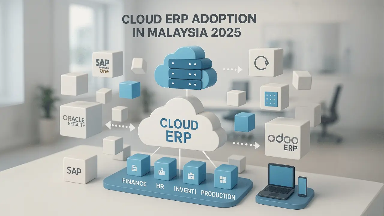 Cloud-first ERP adoption concept